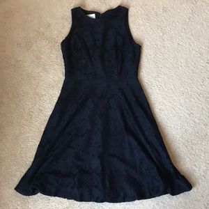 Donna Morgan Navy Lace Dress. size 2.